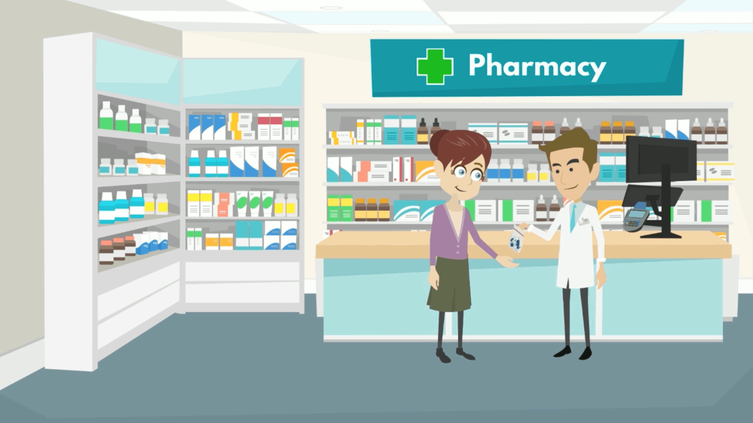 Рисунок на тему аптека